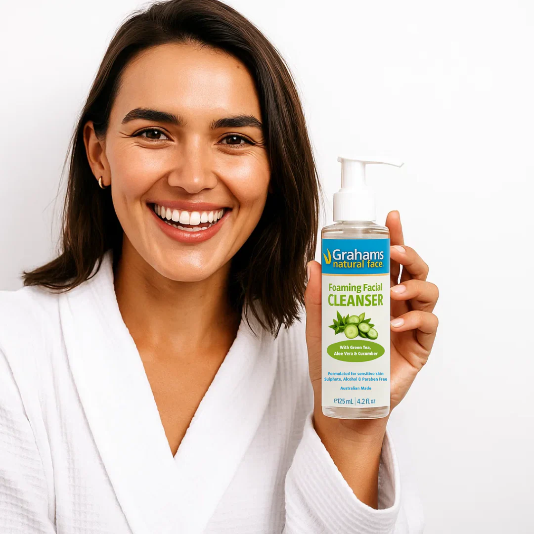 Grahams Natural Foaming Facial Cleanser 125 ml