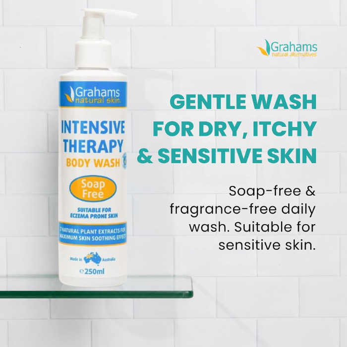 Grahmas Natural Intensive Therapy Body Wash 250 ml