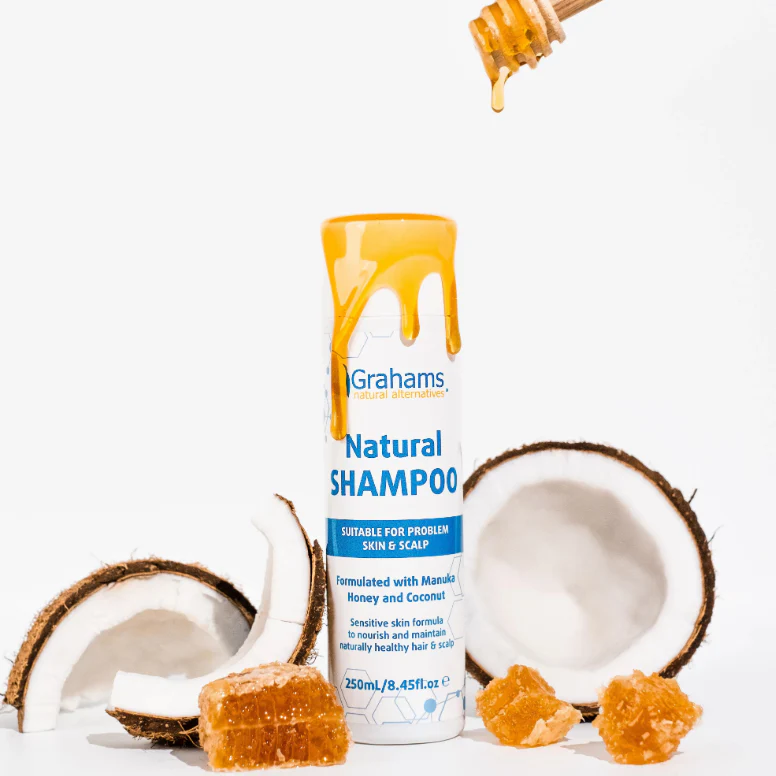 Grahams Natural Shampoo With Coconut & Manuka Honey 250ml