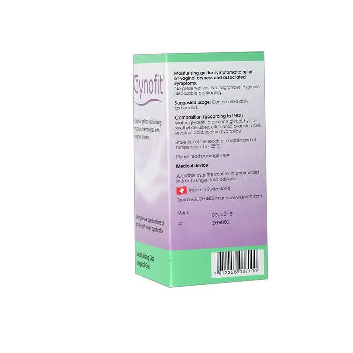 Gynofit Moisturizing Vaginal Gel 6's