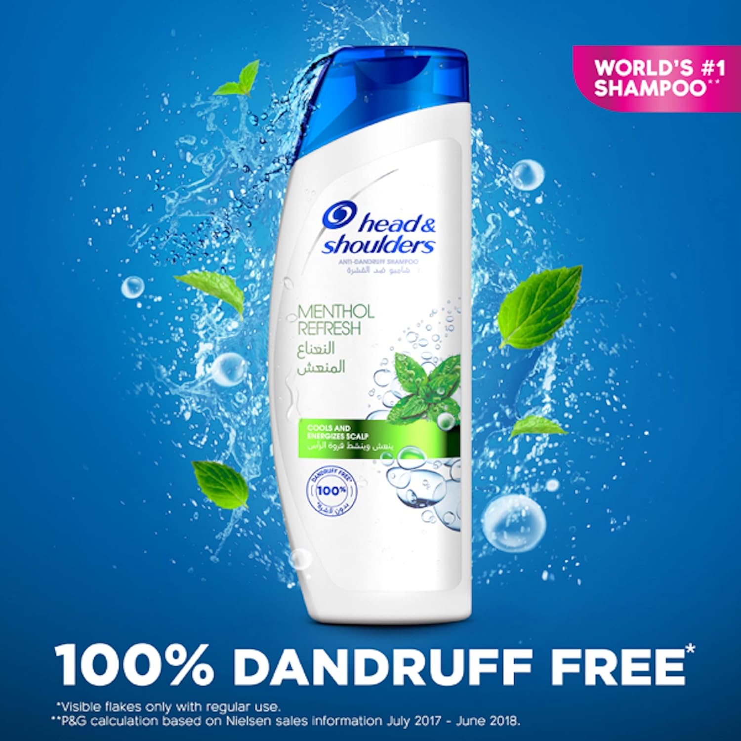 Head & Shoulders 2 in 1 Menthol Refresh Shampoo 400 ml