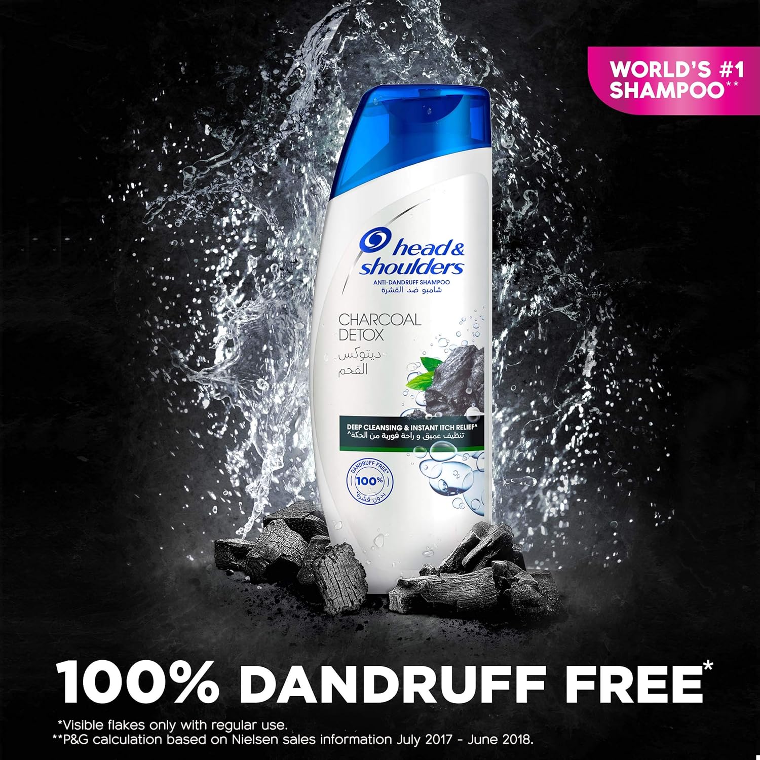 Head & Shoulders Charcoal Detox Shampoo 400 ml