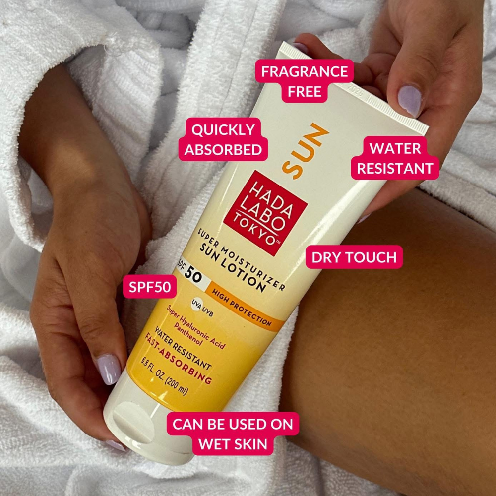 Hada Labo Super Moisturizer SPF50 Sun Lotion 200ml