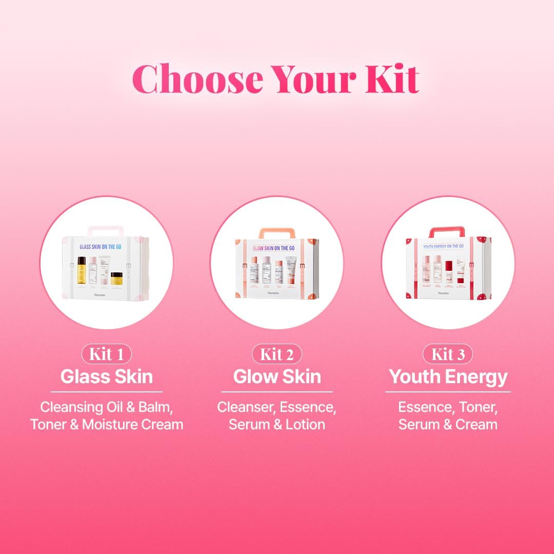 Hanskin Glass Skin On The Go Kit