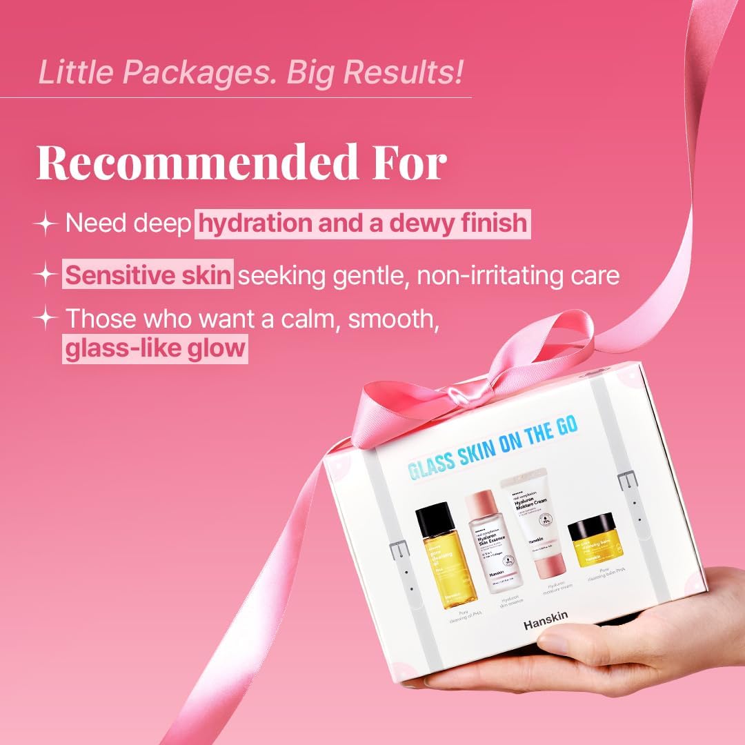 Hanskin Glass Skin On The Go Kit