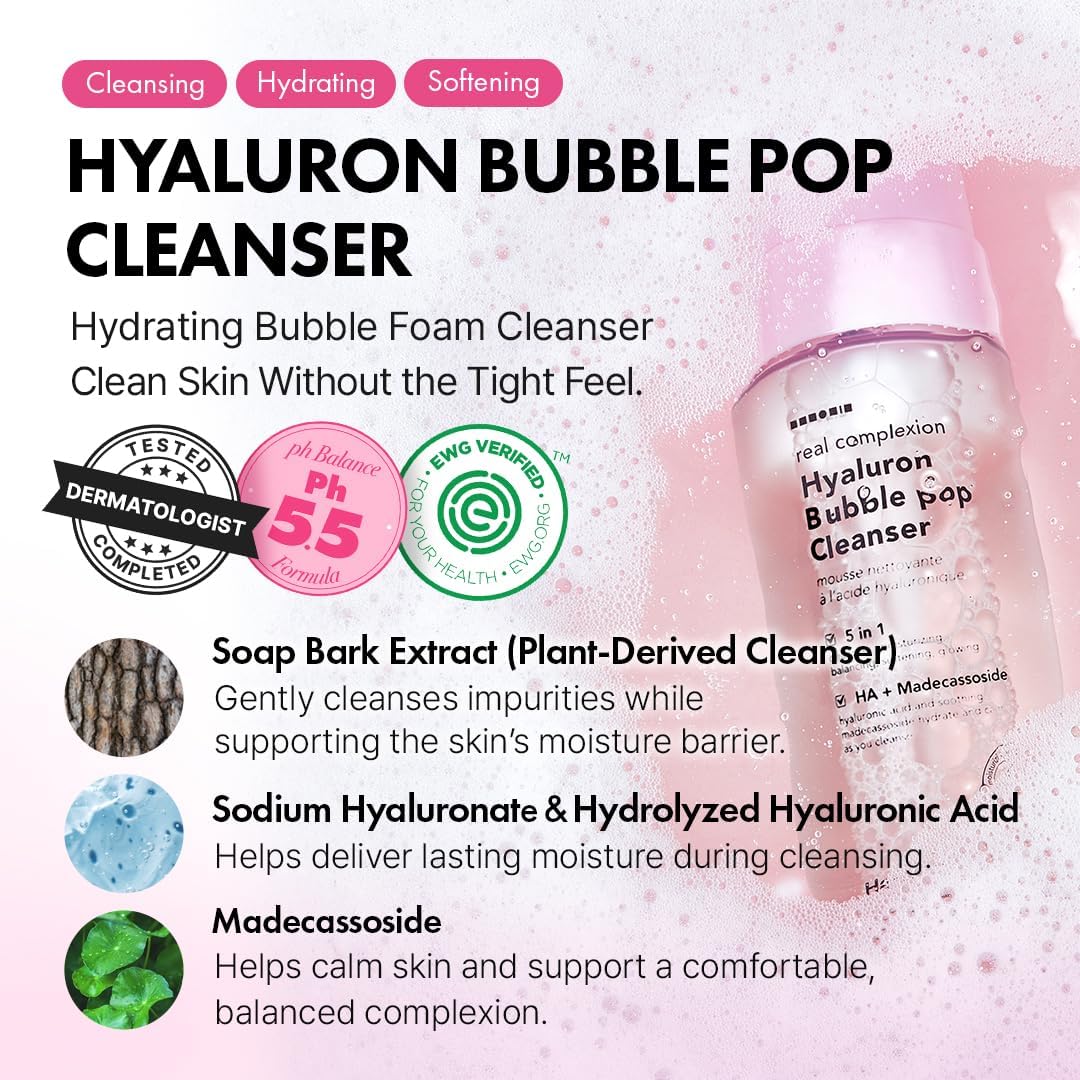 Hanskin Hyaluron Bubble Pop Cleanser 150ml