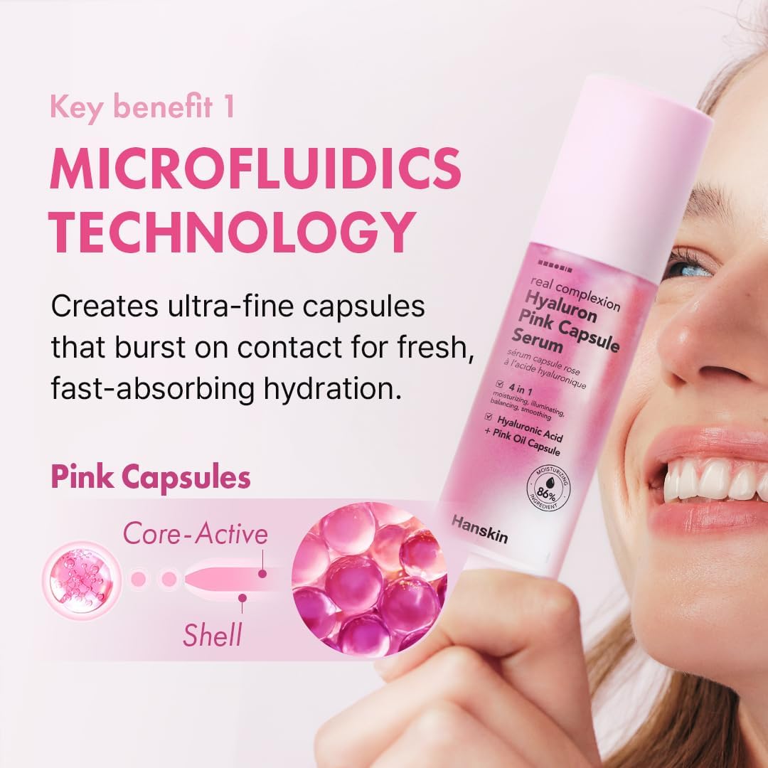 Hanskin Hyaluron Pink Capsule Serum 50ml