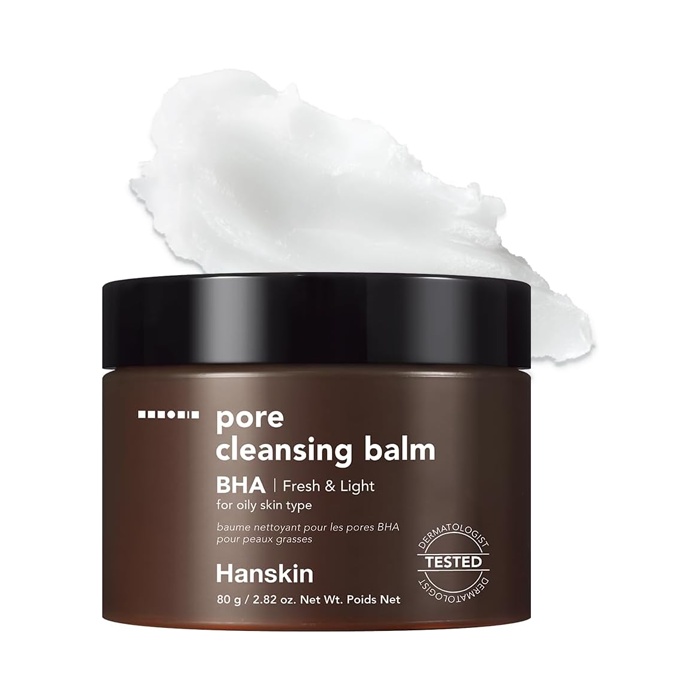 Hanskin Pore Cleansing Balm BHA Fresh and Light 80g