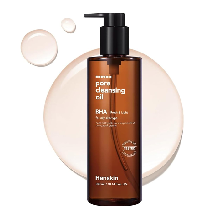 Hanskin Pore Cleansing Oil BHA Fresh & Light 300ml