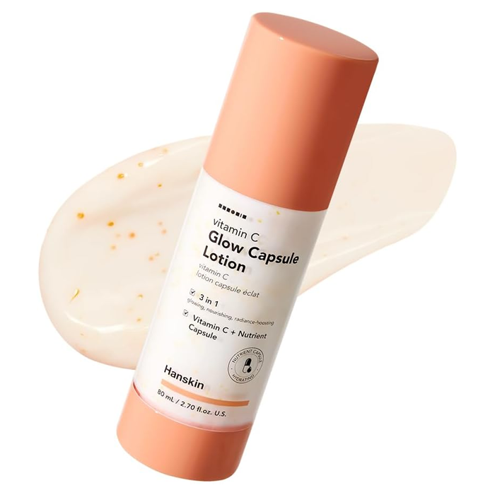 Hanskin Vitamin C Glow Capsule Lotion 80ml