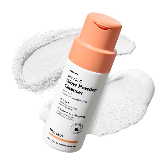 Hanskin Vitamin C Glow Powder Cleanser 70g