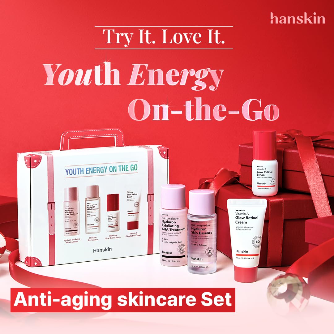Hanskin Youth Energy On The Go Skincare Set