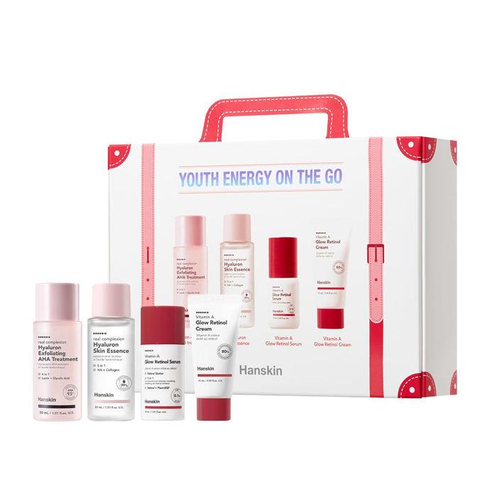 Hanskin Youth Energy On The Go Skincare Set