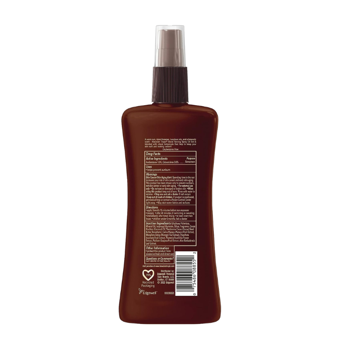 Hawaiian Tropic Island Tanning spf6 Coconut Oil Spray 236 ml