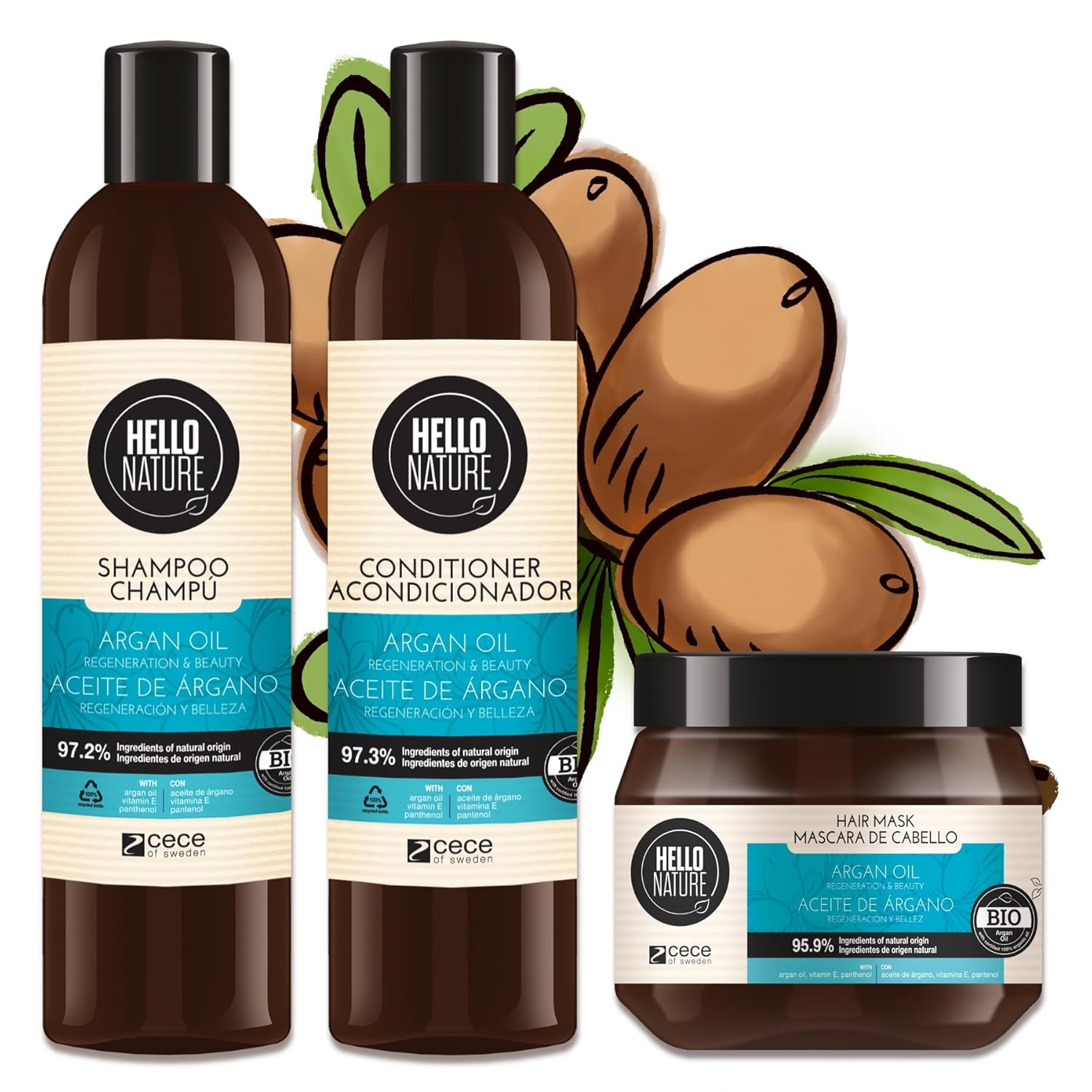 Hello Nature Argan Oil Conditioner 300ml