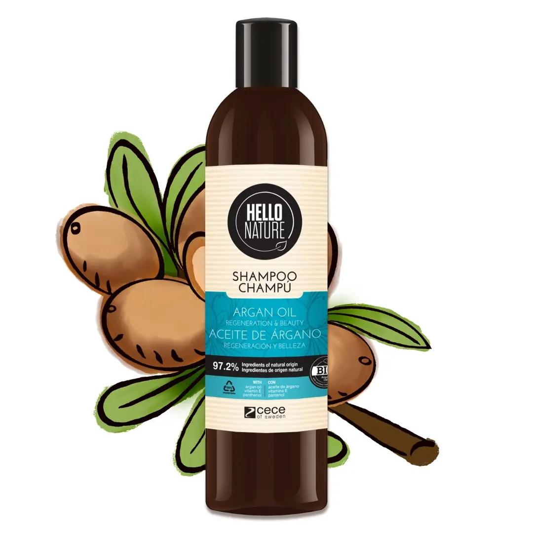 Hello Nature Argan Oil Shampoo 300ml