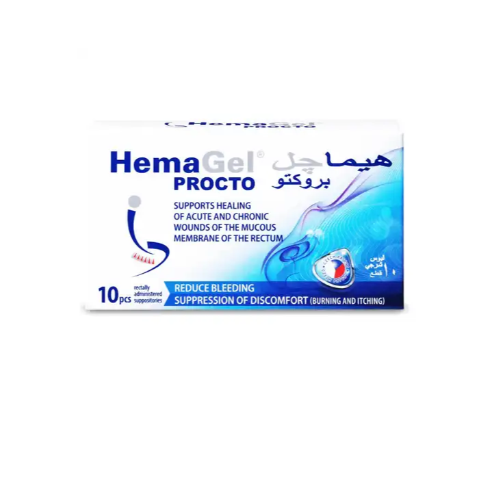 Hemagel Procto Suppository 10's