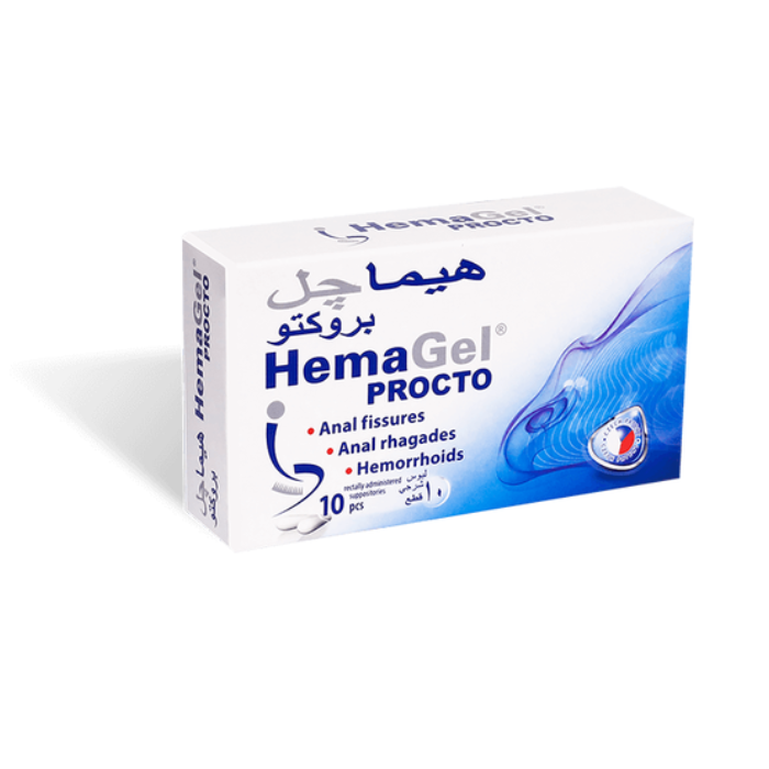 Hemagel Procto Suppository 10's