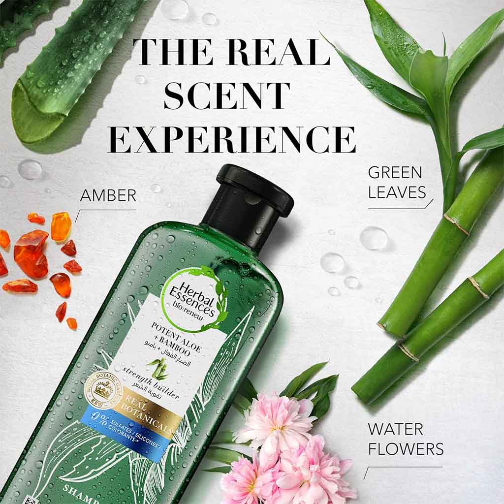 Herbal Essence Aloe +  Bamboo Shampoo 400ml