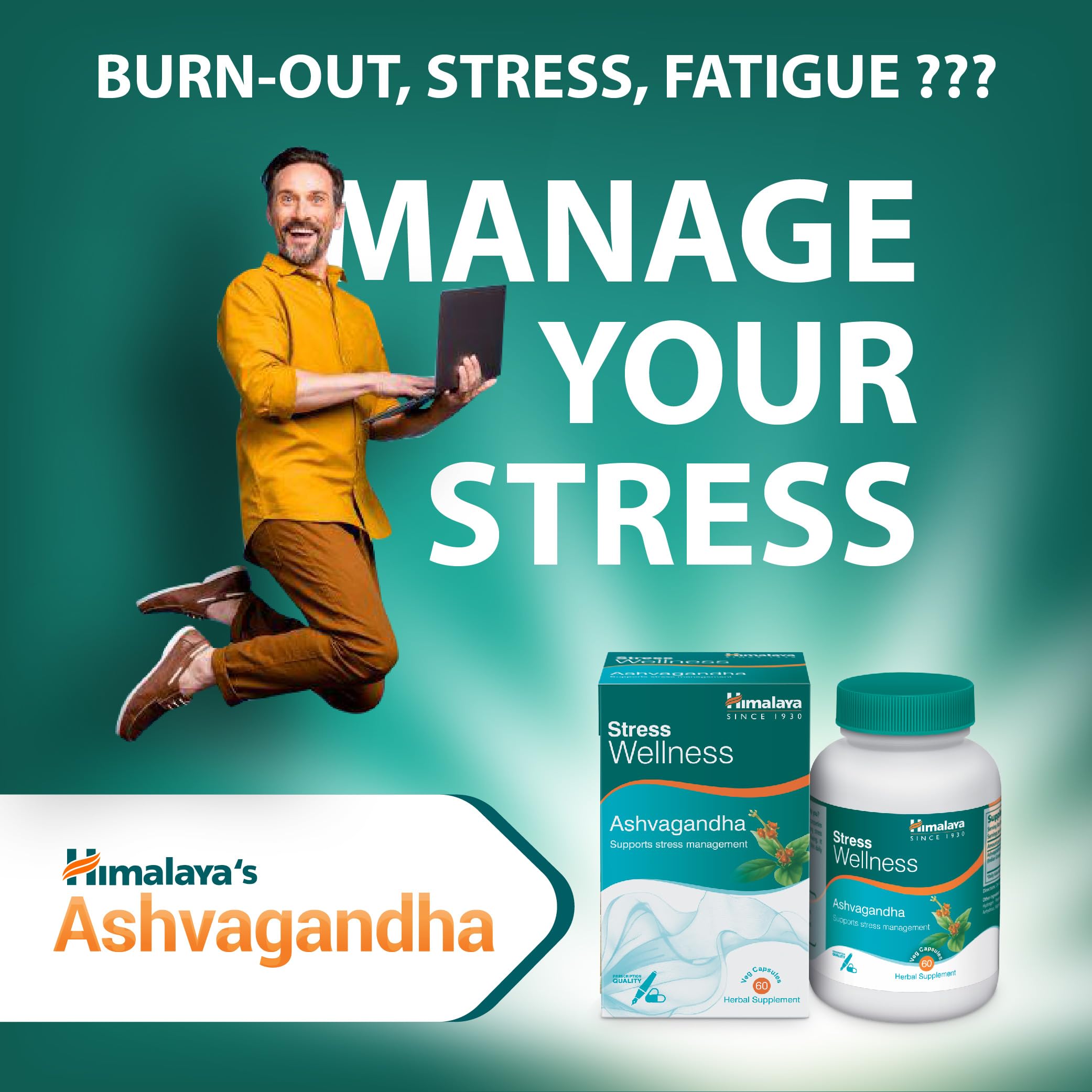 Himalaya Ashvagandha Capsules 120's