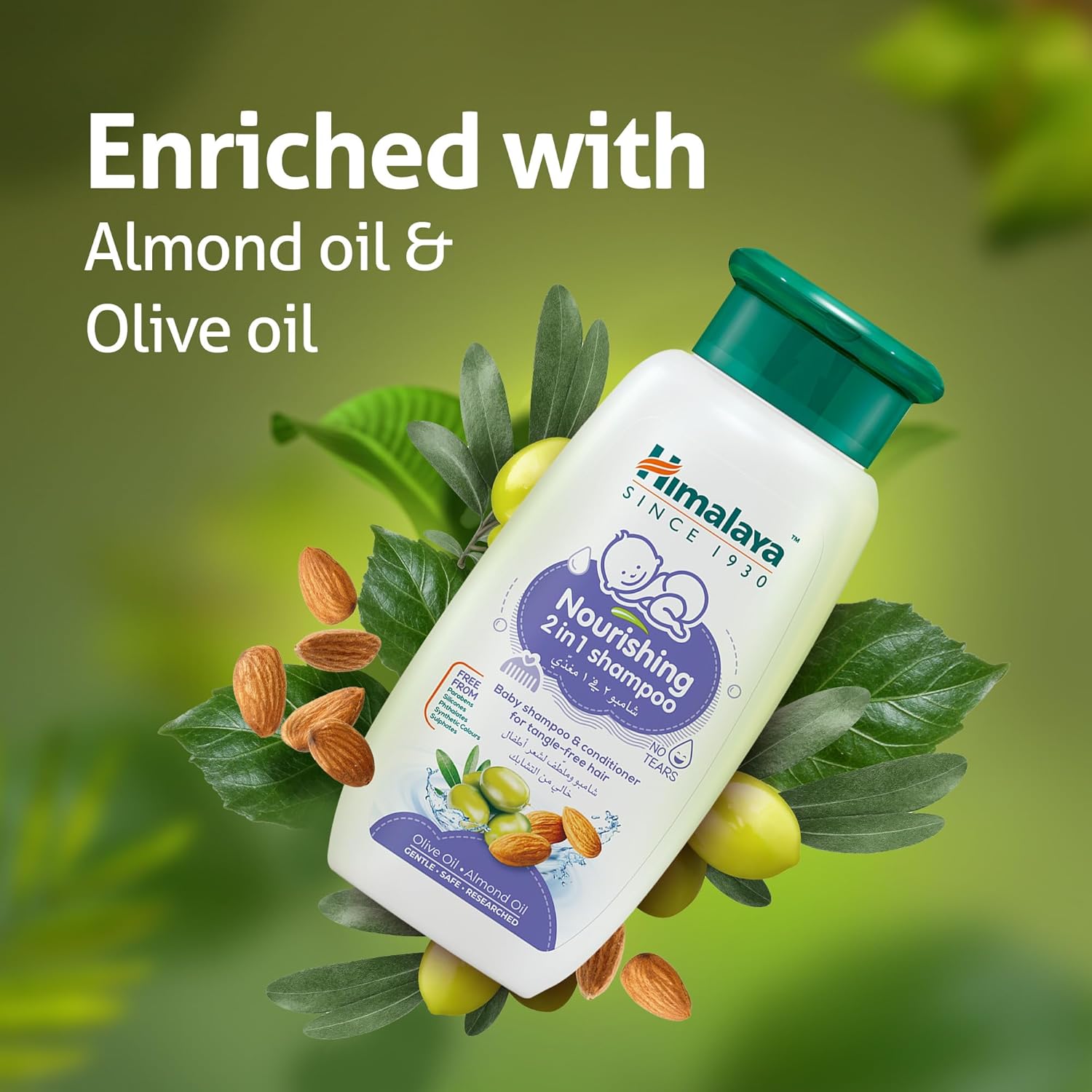 Himalaya Baby Nourishing 2-In-1 Shampoo 200ml