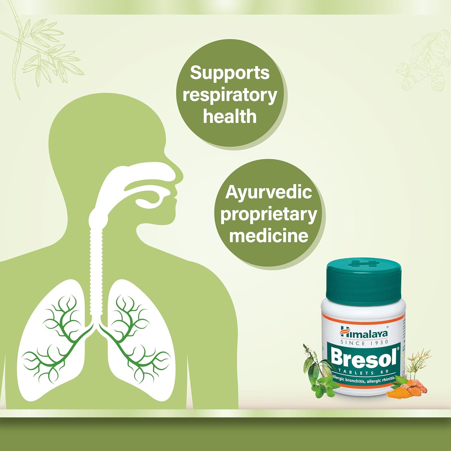 Himalaya Bresol Tablets 60's
