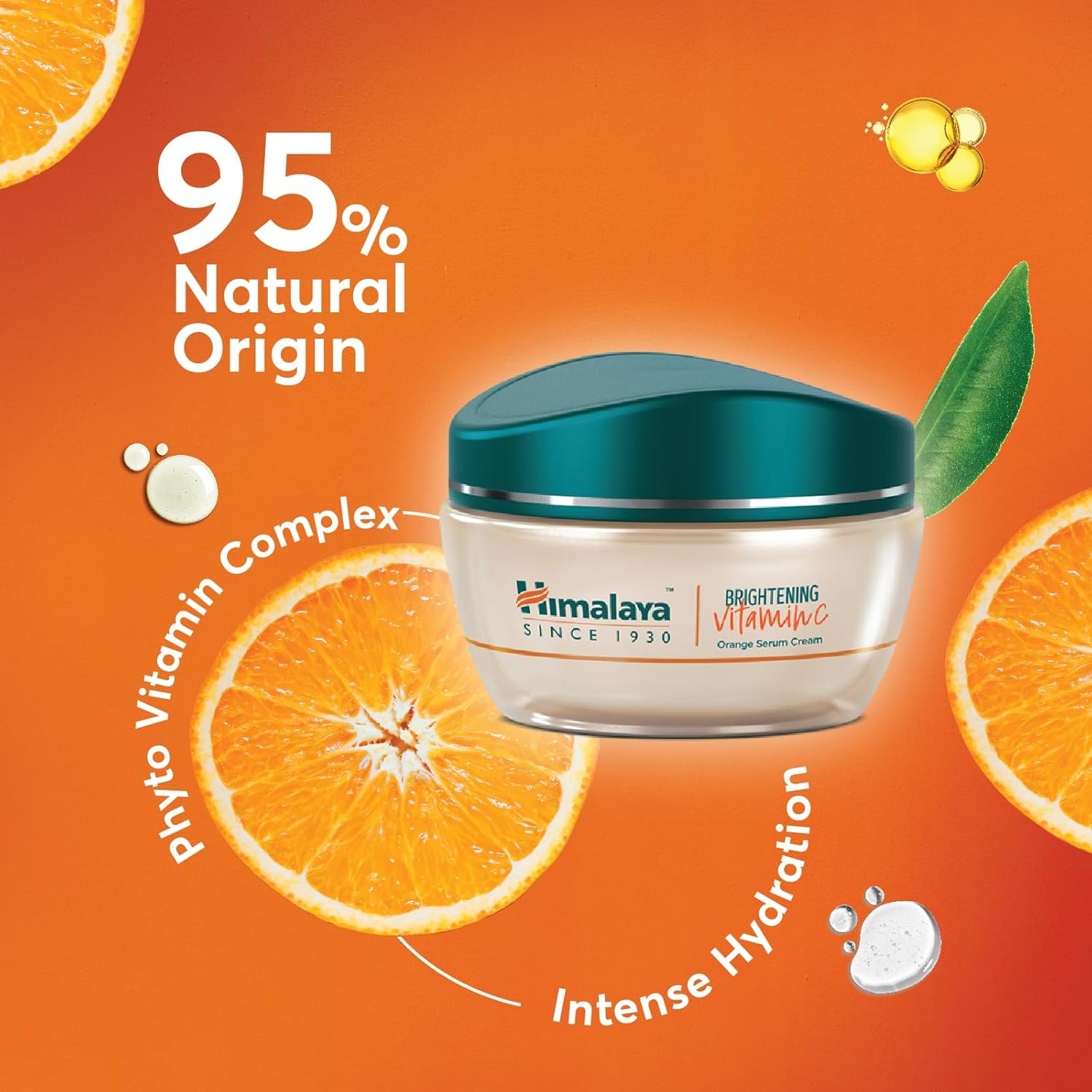 Himalaya Brightening Vitamin C Orange Serum Cream 50g