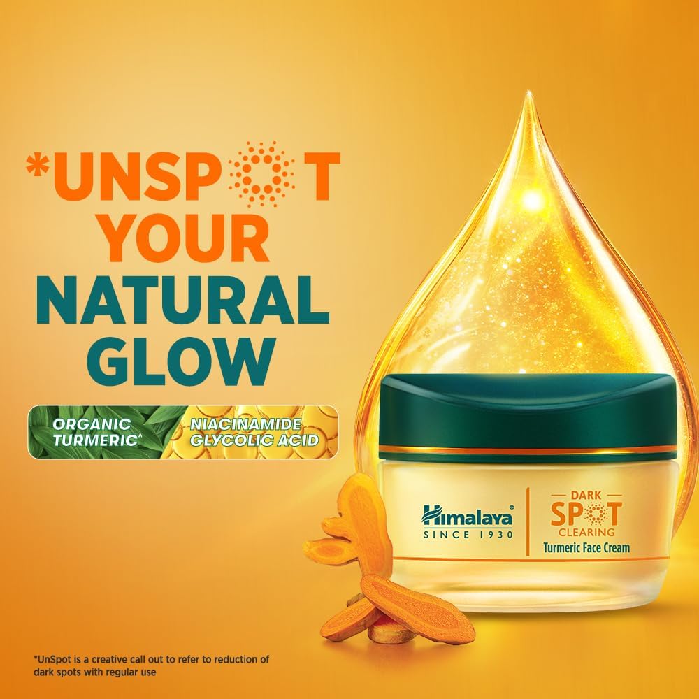 Himalaya Dark Spot Clearing Turmeric Face Cream 50g