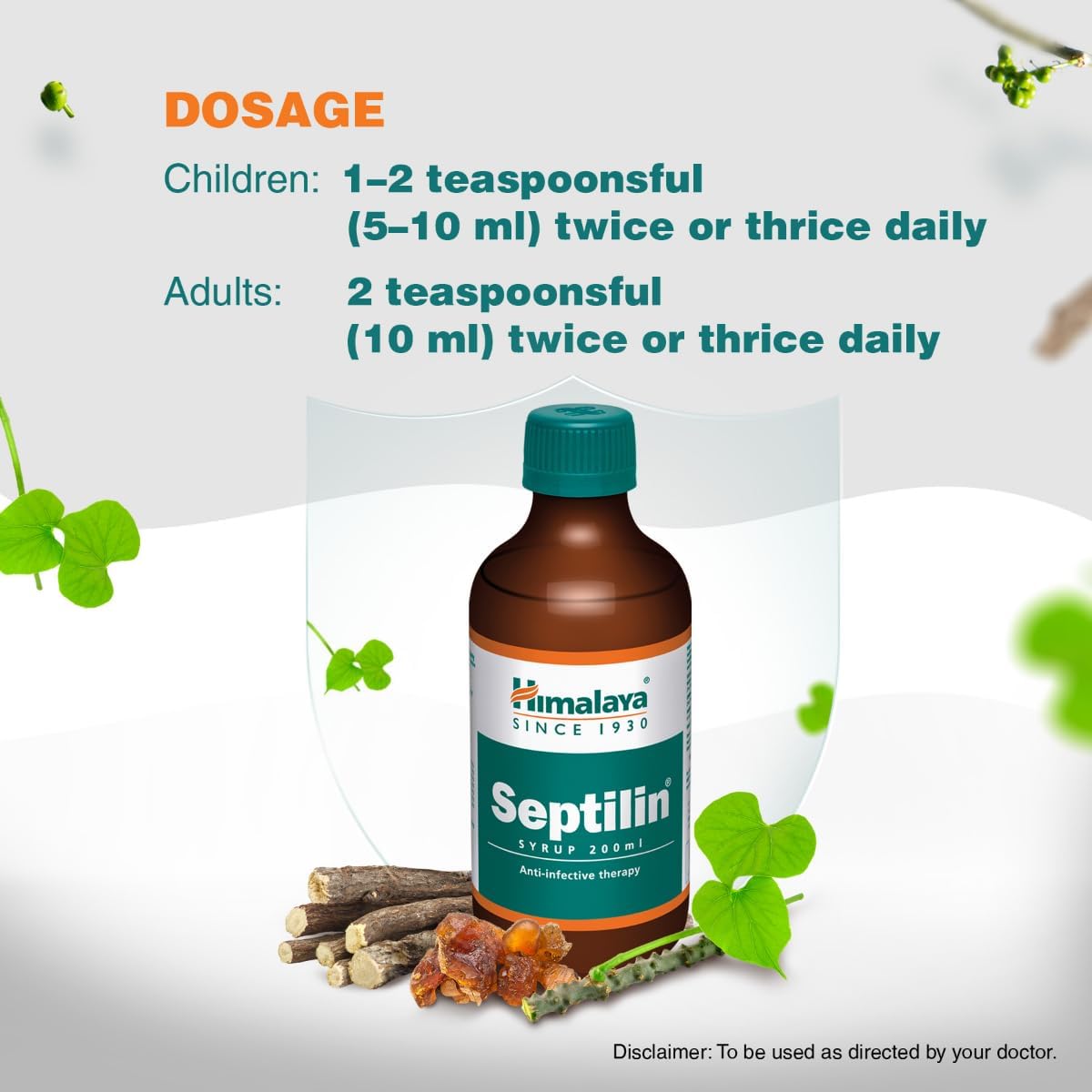 Himalaya Septilin Syrup (Alcohol Free) 200 ml