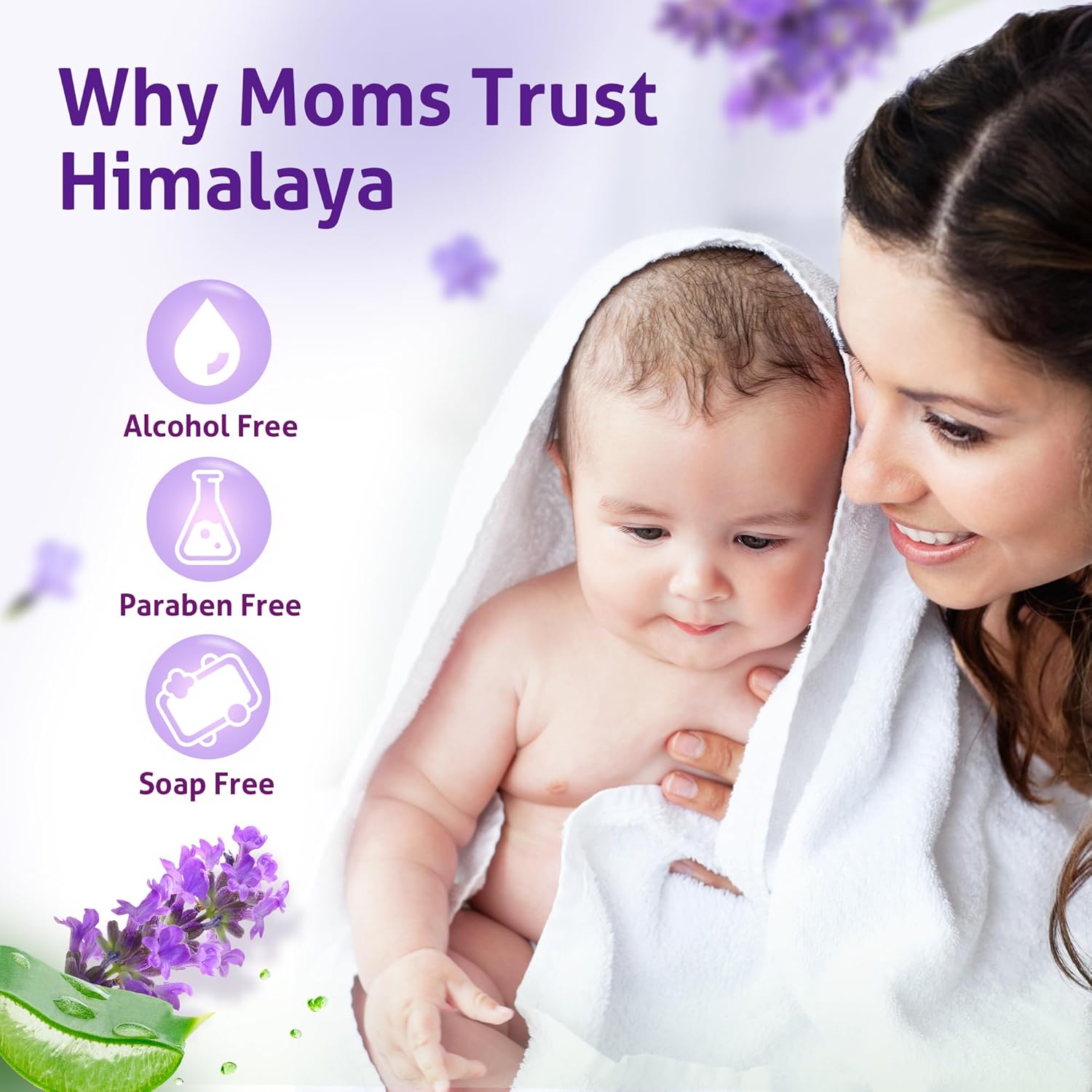 Himalaya Soothing & Protecting Baby Wipes 56s