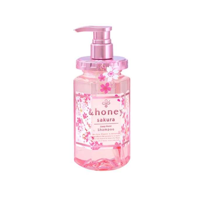 &Honey Deep Moist Sakura Shampoo Step 1.0 440ml