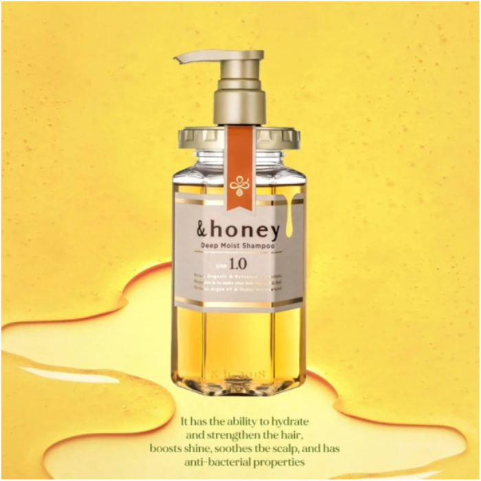 &Honey Deep Moist Shampoo Step 1.0 440ml