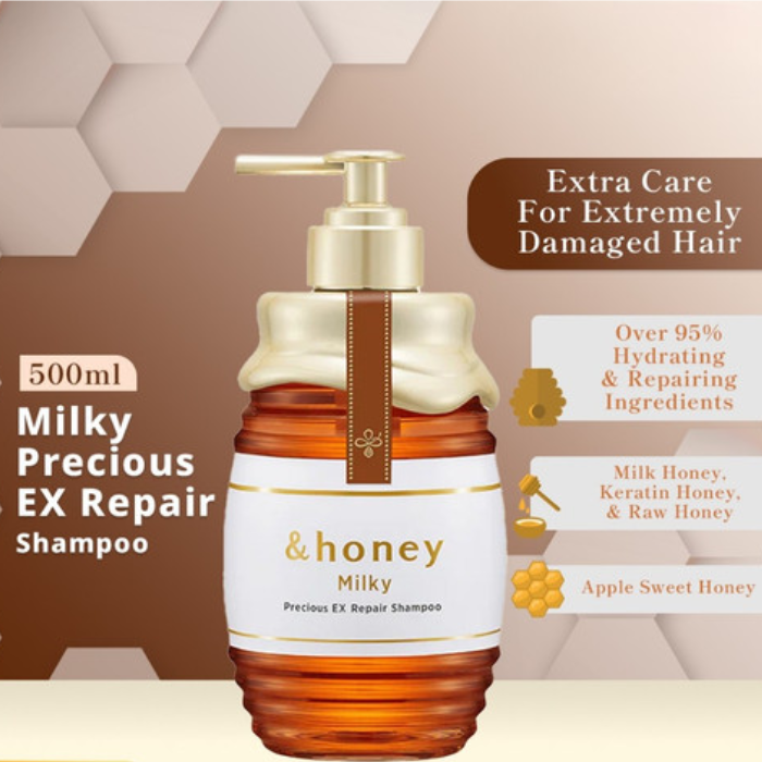 &Honey Milky Precious EX Repair Shampoo 500ml