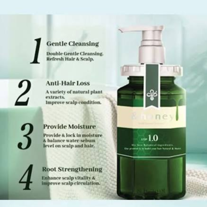&Honey Scalp Volume Shampoo Step 1.0 440ml