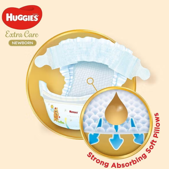 Huggies NewBorn Diaper Size 1 64s DUAL PACK