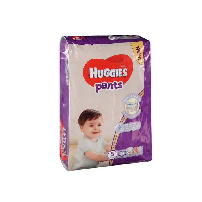 Huggies Pants Size 5 34s TWIN PACK