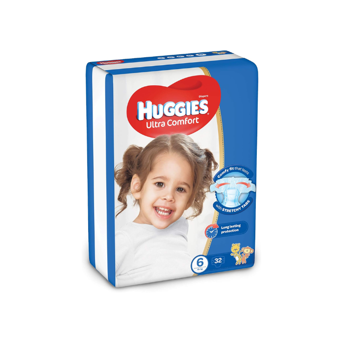 Huggies Superflex Diaper Size 6 32s VALUE