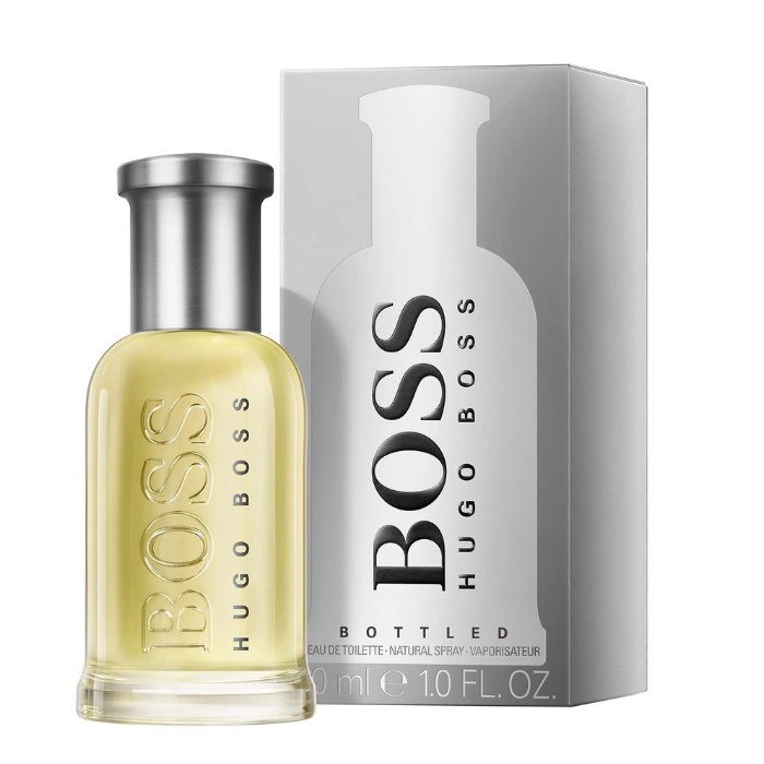 Hugo Boss Bottled Eau de Toilette for Men, Classic Woody Spicy Fragrance Spray, 100ml