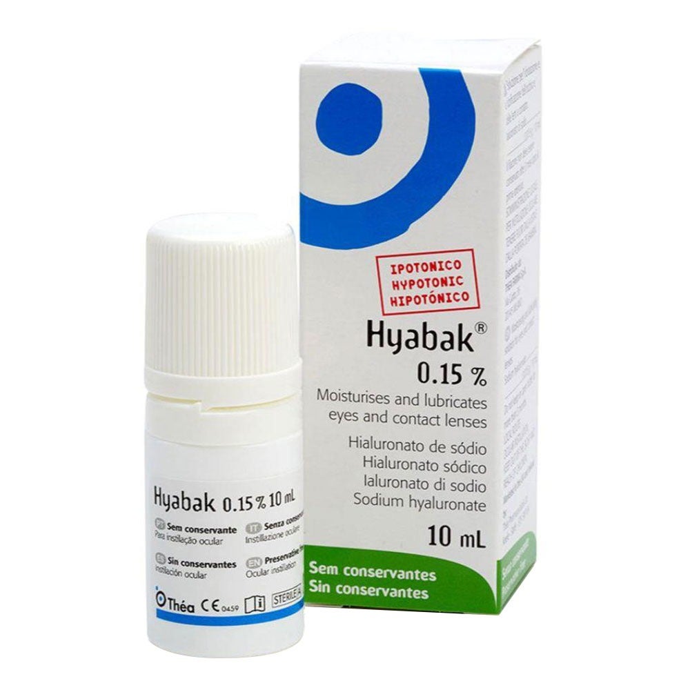Hyabak 0.15% Eye Drops 10ml