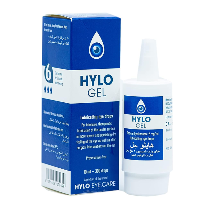 Hylo-Gel 0.2% Eye Drops 10ml