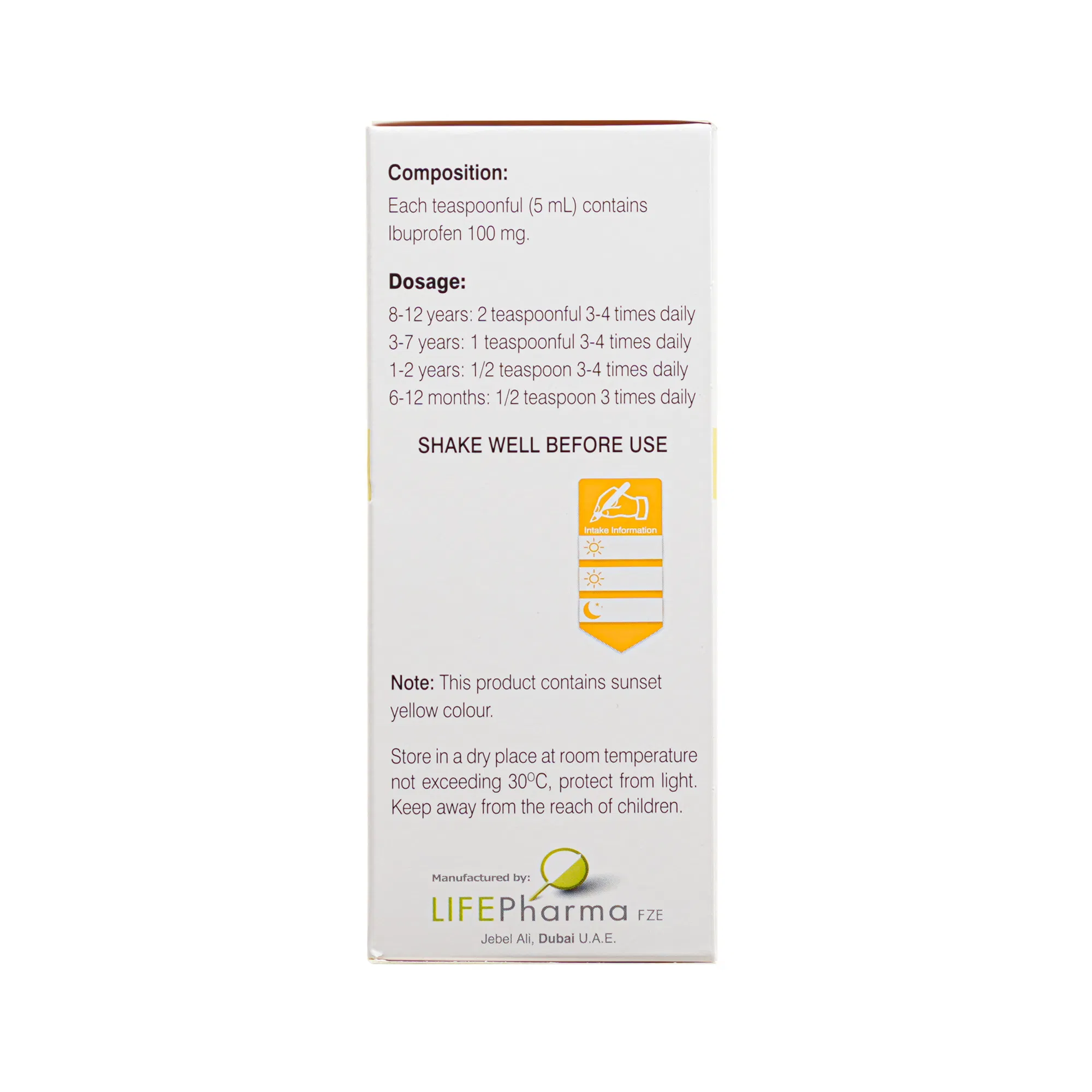 Ibulife 100mg/5ml Suspension 110ml