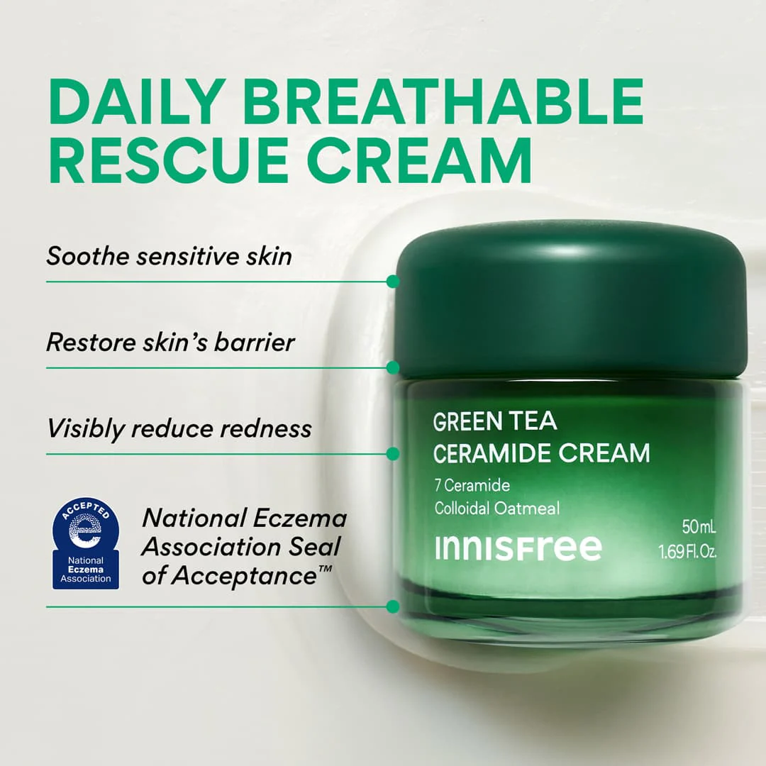 Innisfree Green Tea Ceramide Cream 50ML 993604
