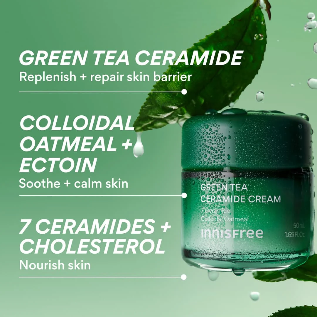 Innisfree Green Tea Ceramide Cream 50ML 993604