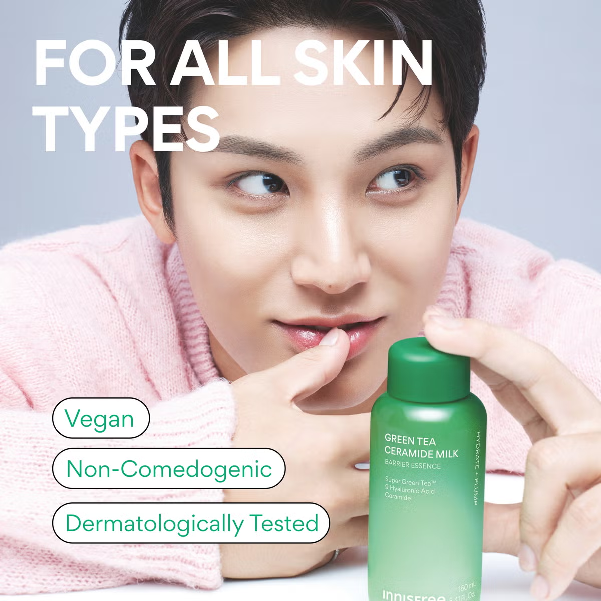 Innisfree Green Tea Ceramide Milk 160ML 993574