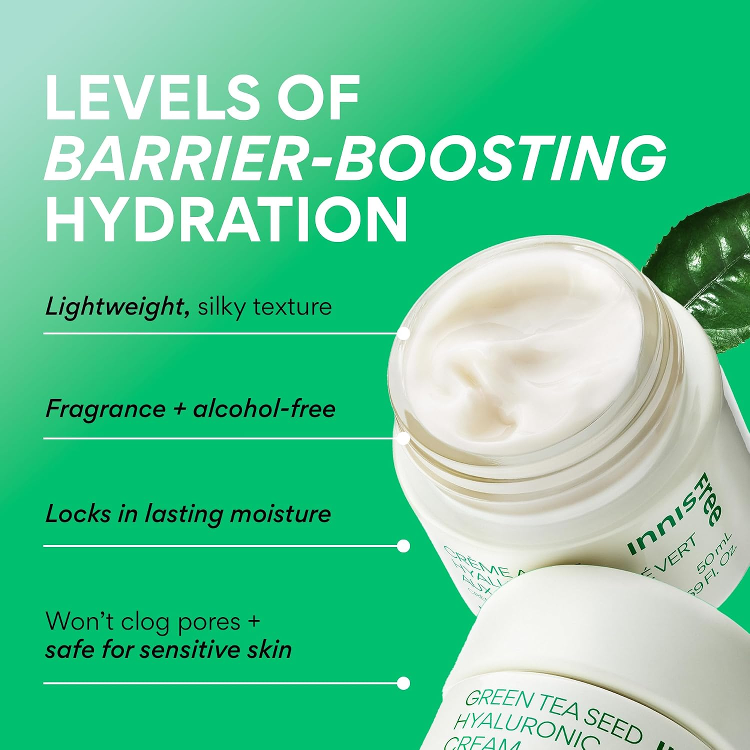 Innisfree Green Tea Seed Hyaluronic Facial Cream 50ML 684208