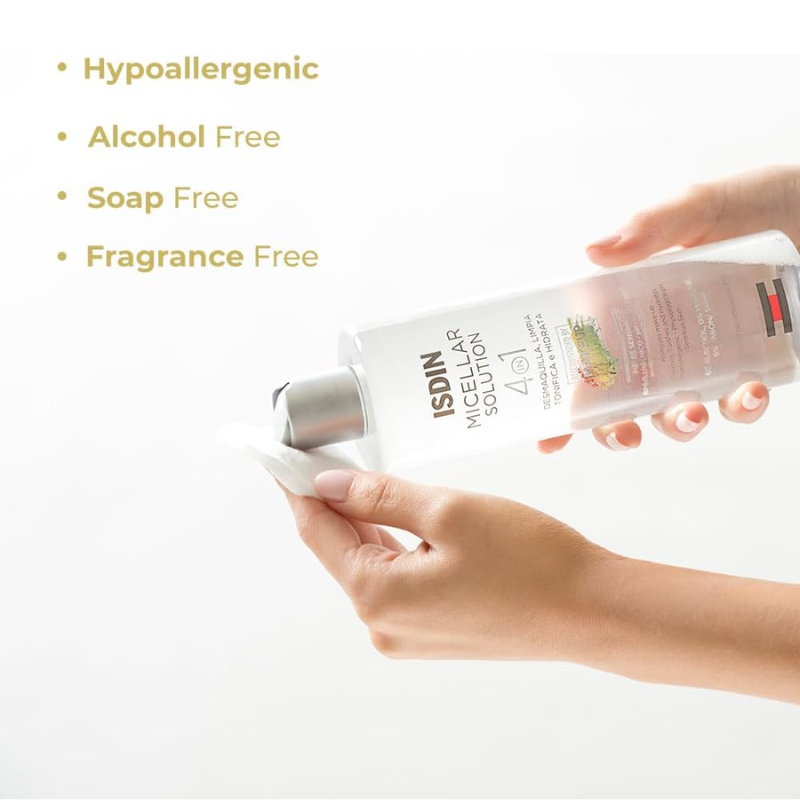 Isdin 4 In 1 Micellar Solution 400ml