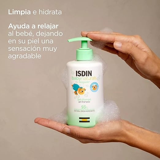 Isdin Baby Natural Shampoo 1+1 Free Promo
