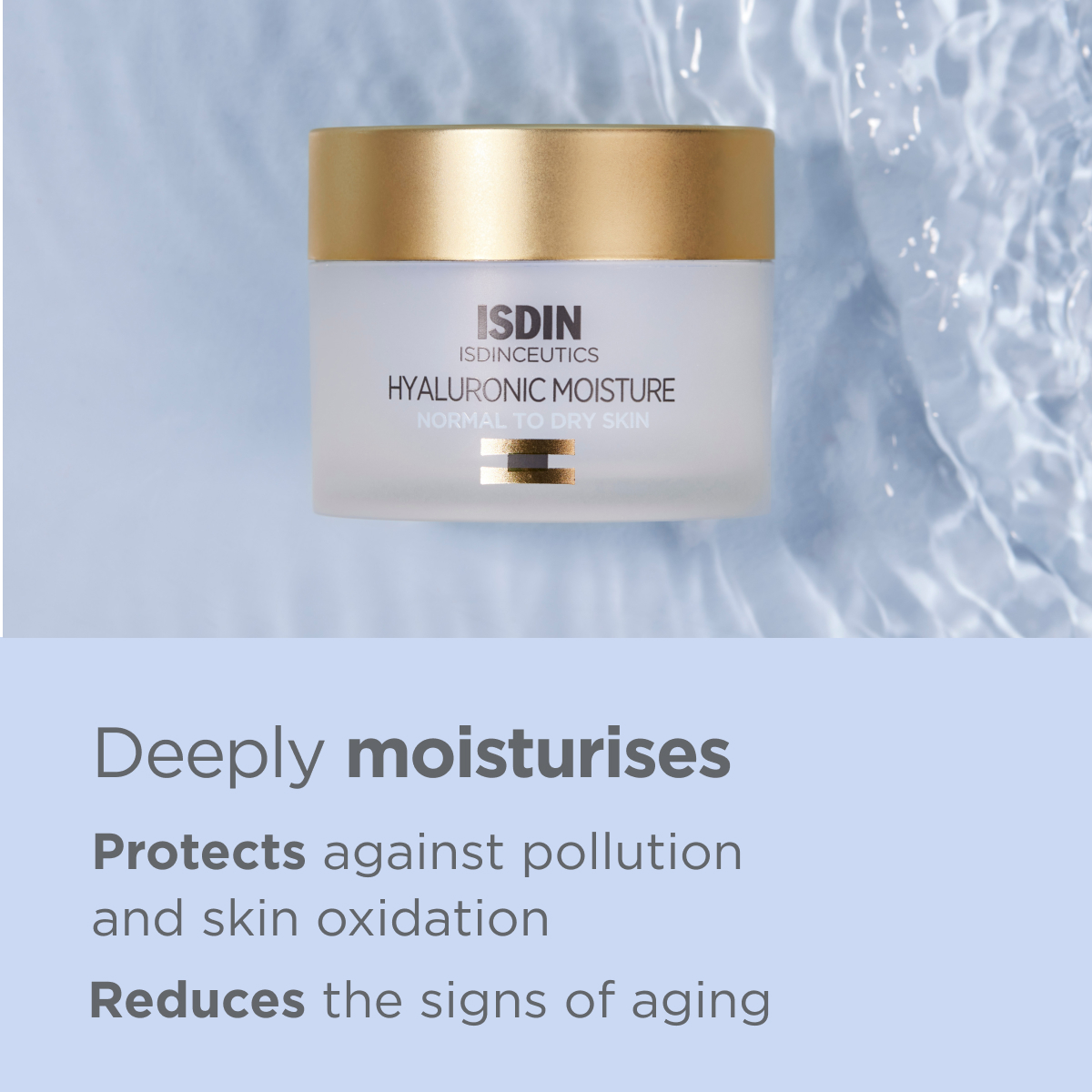 Isdin Ceutics Hyalunoric Moist Normal-Dry Skin Cream 50ml