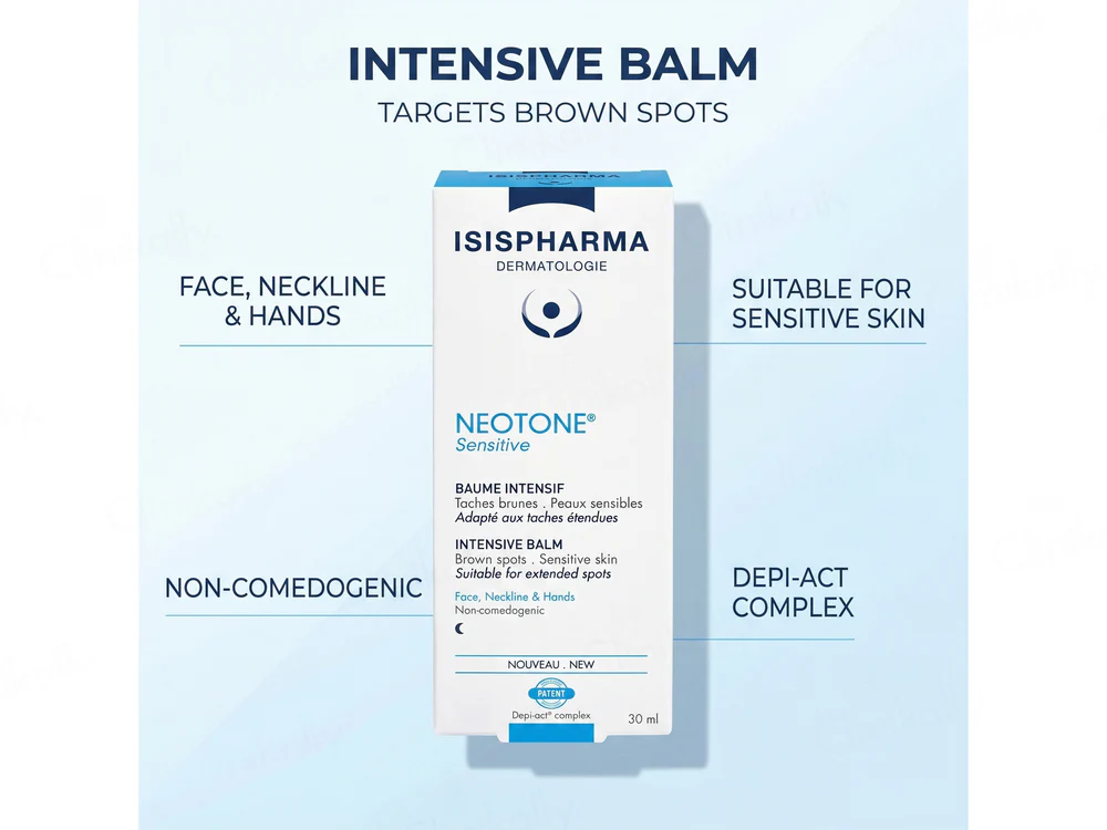 Isis Neotone Sensitive Intensive Balm, Night Treatment for Brown Spots and Mask of Pregnancy, 30ml