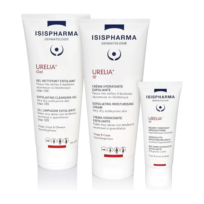 Isis Urelia 50 Keratolytic Moisturizing Balm, Urea and AHA for Thick Patches, 40ml